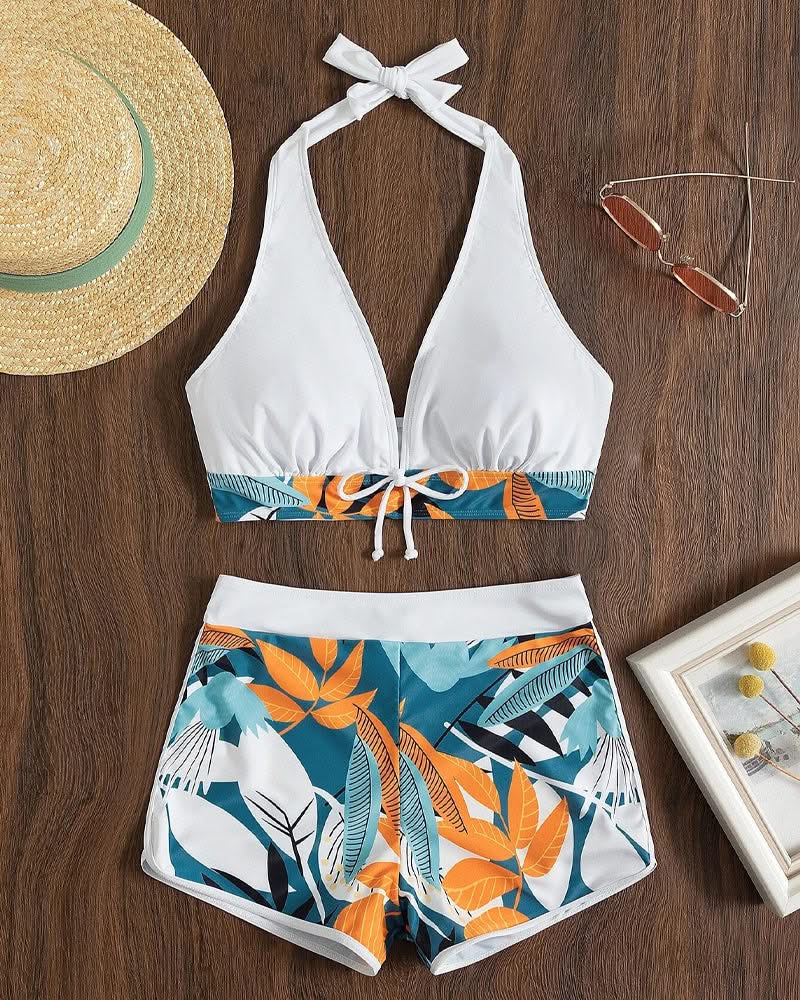 Bikini imprimé-Costumes Estivaux pour Femmes-PARIS FEMME