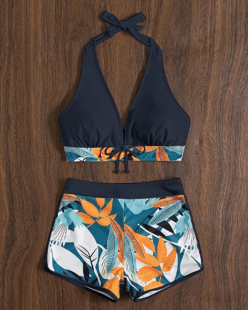 Bikini imprimé-Costumes Estivaux pour Femmes-PARIS FEMME