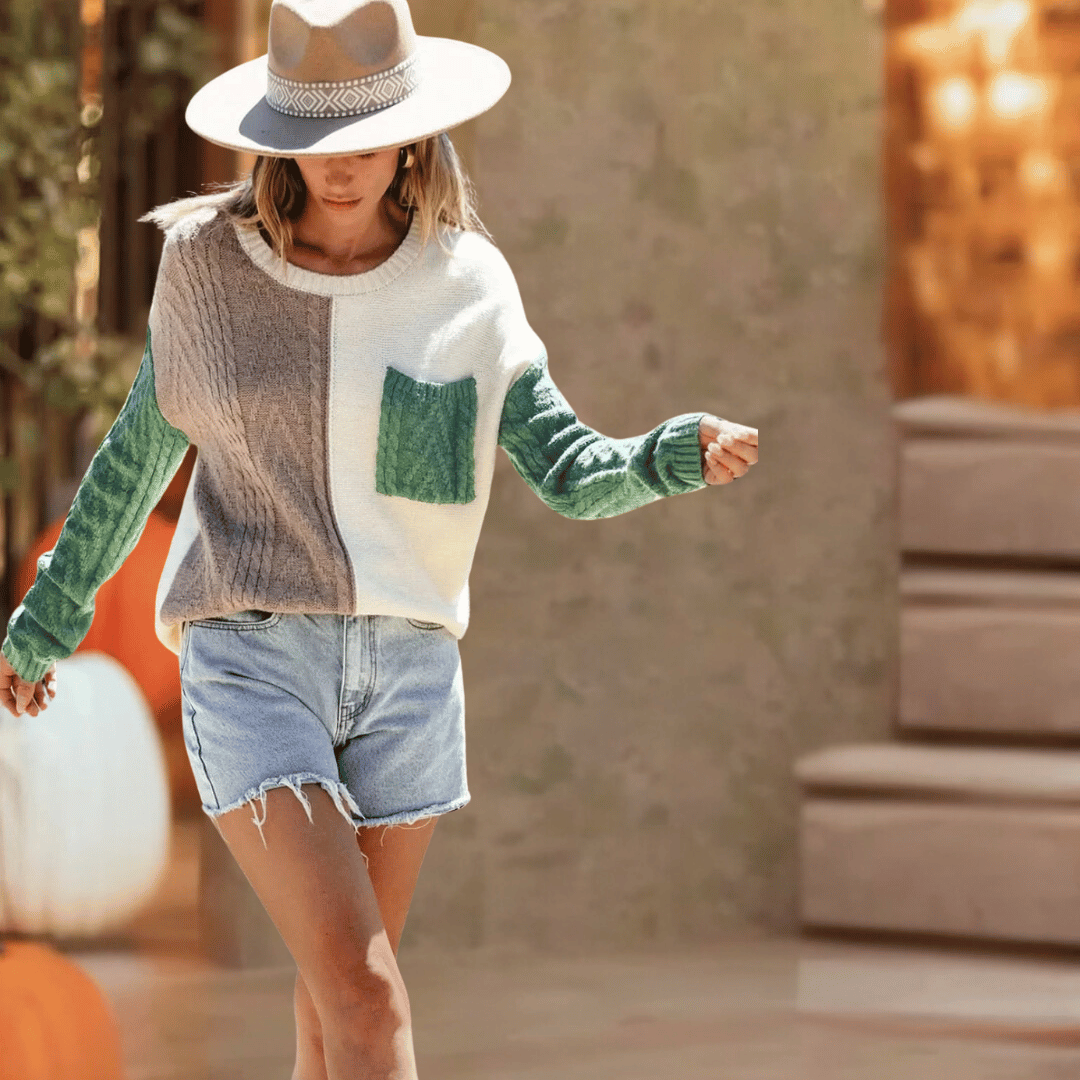 Pull Daisy-Pull Col Roulé pour Femme-PARIS FEMME