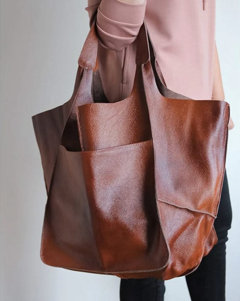 Sac à main en cuir élégant et spacieux-Accessoires-PARIS FEMME