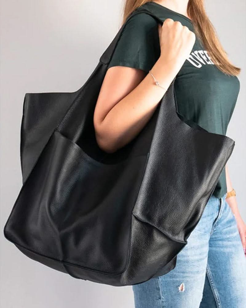 Sac à main en cuir élégant et spacieux-Accessoires-PARIS FEMME