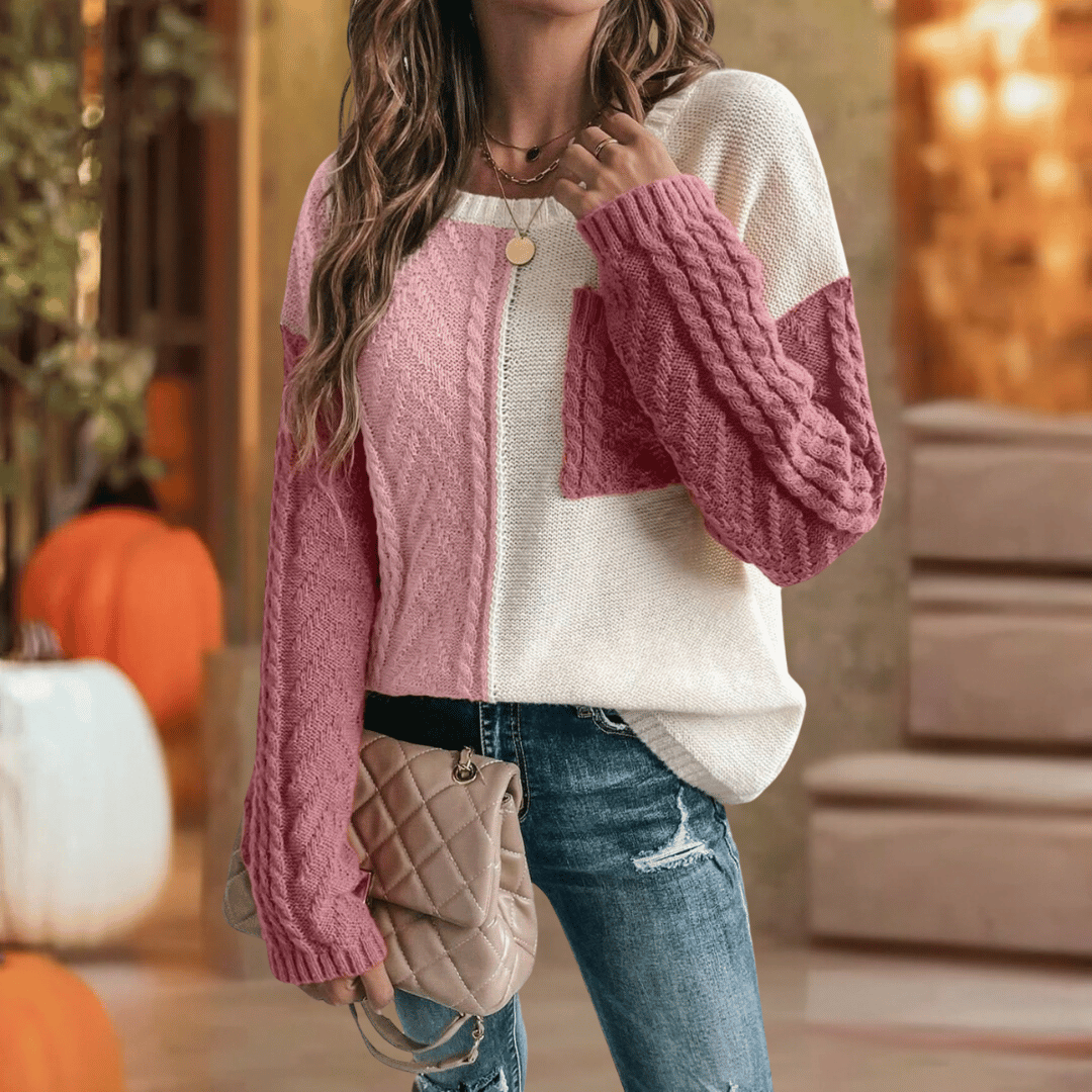Pull Daisy-Pull Col Roulé pour Femme-PARIS FEMME