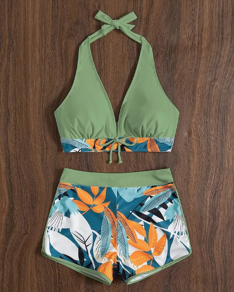 Bikini imprimé-Costumes Estivaux pour Femmes-PARIS FEMME