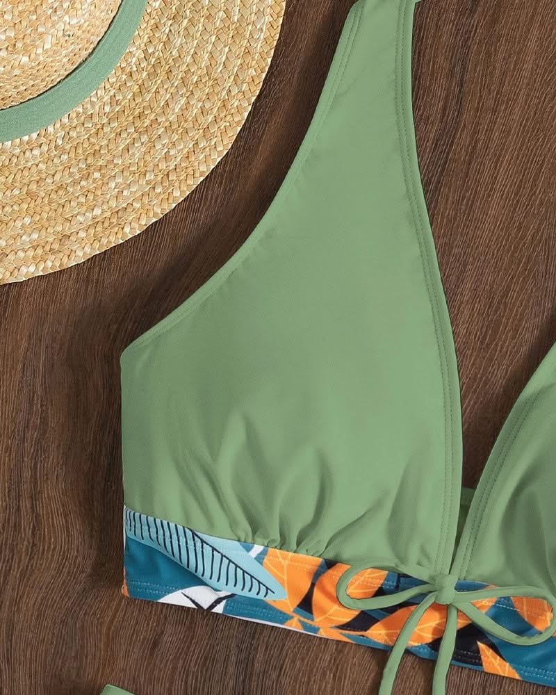 Bikini imprimé-Costumes Estivaux pour Femmes-PARIS FEMME
