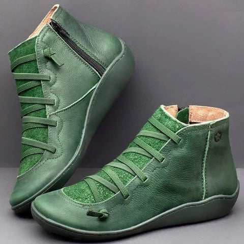 Botte plate décontractée pour femmes - Style chic - Confort optimal-Chaussures-PARIS FEMME