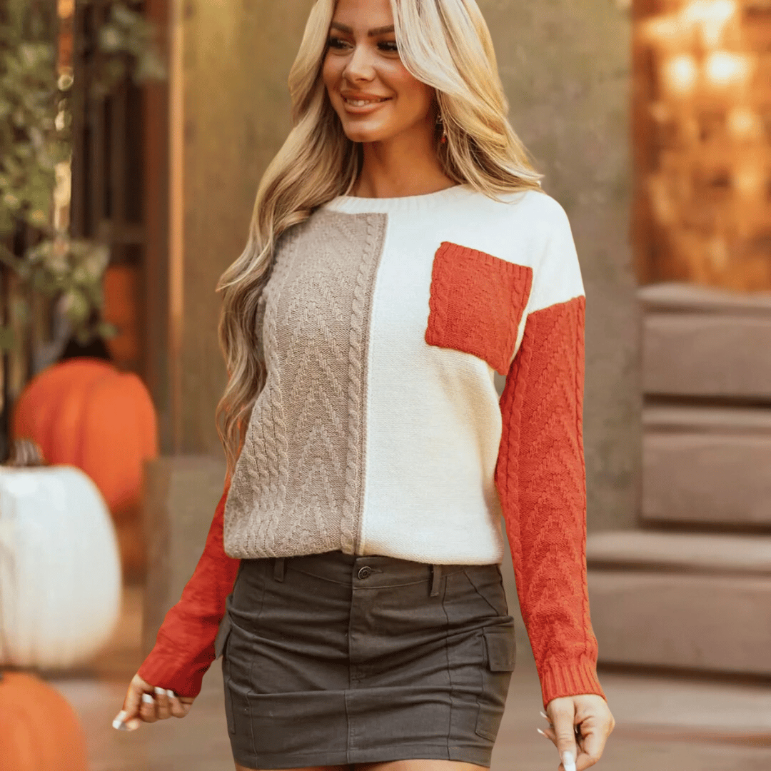 Pull Daisy-Pull Col Roulé pour Femme-PARIS FEMME