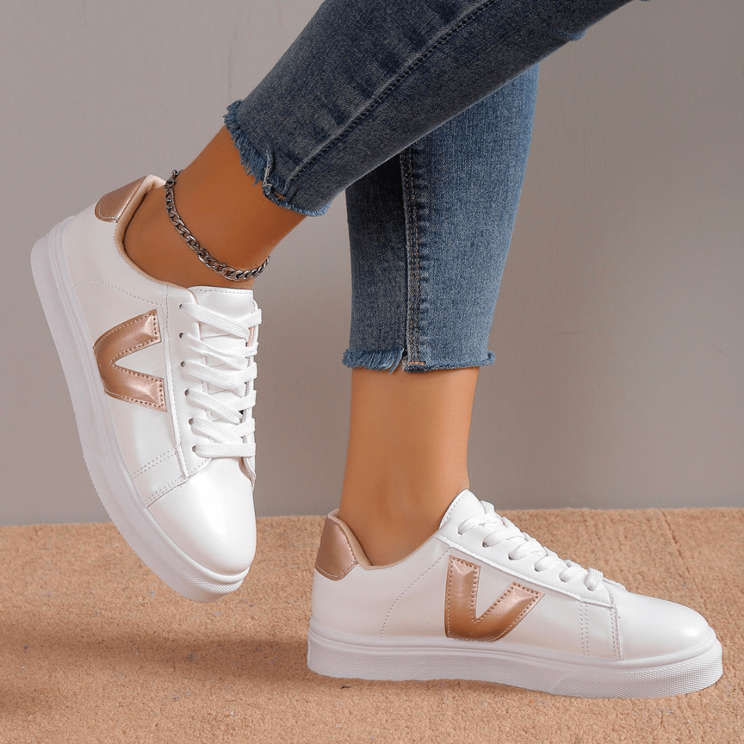 Baskets Femme Chromo V-12 - Style Sportif - Confort Optimal-Chaussures-PARIS FEMME