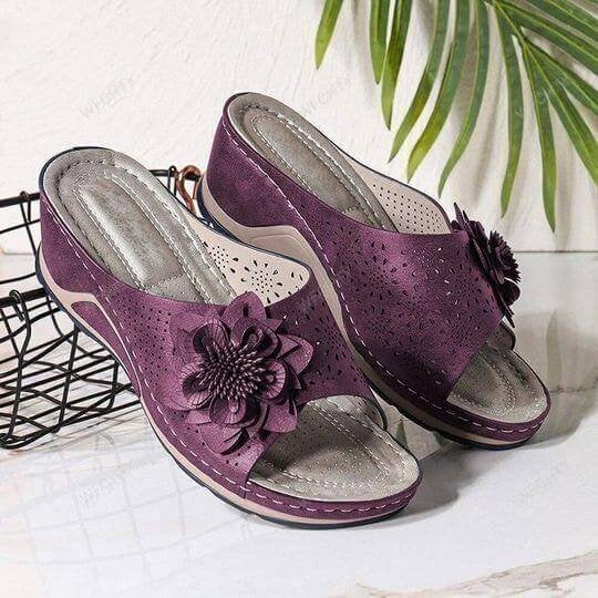 Sandales orthopédiques cuir souple - Confort et style-Chaussures-PARIS FEMME