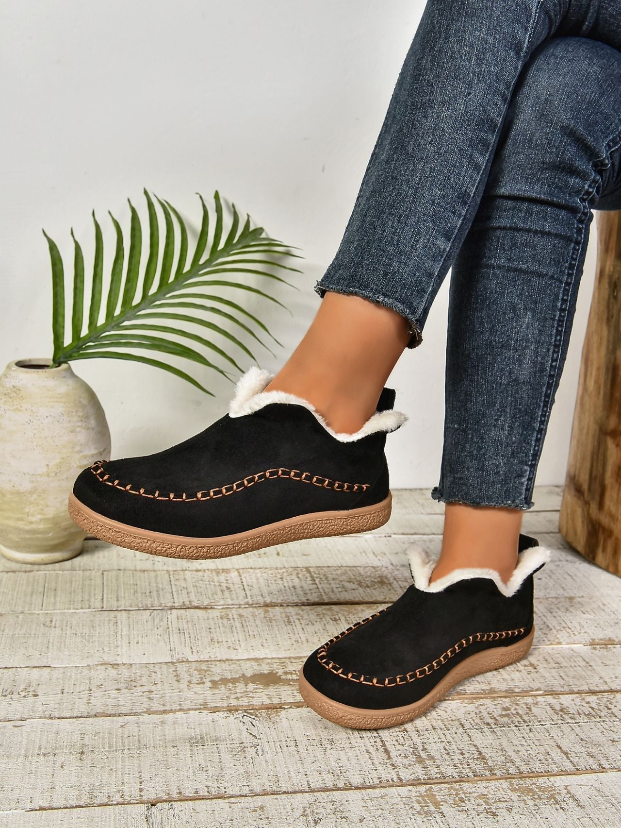 Chaussons Confortables Femme - Chaleur et Détente-Chaussures-PARIS FEMME