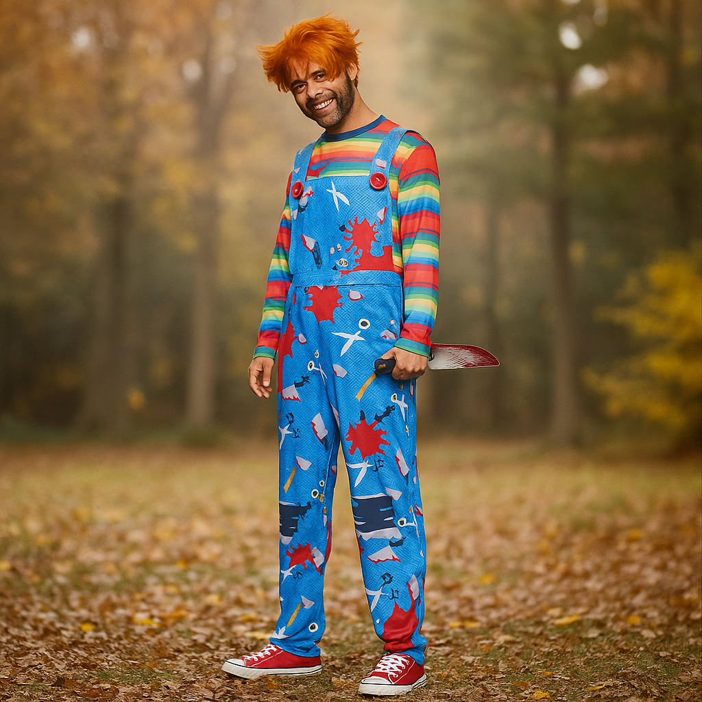 Halloween-Killer-Kostüm - Schreckliches Horror-Outfit für Herren