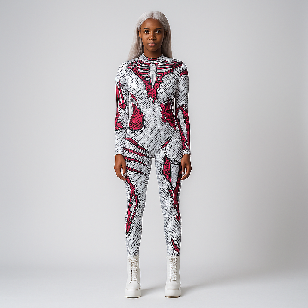 Halloween-Kostüm Alice aus Polyester - Bequem und langlebig