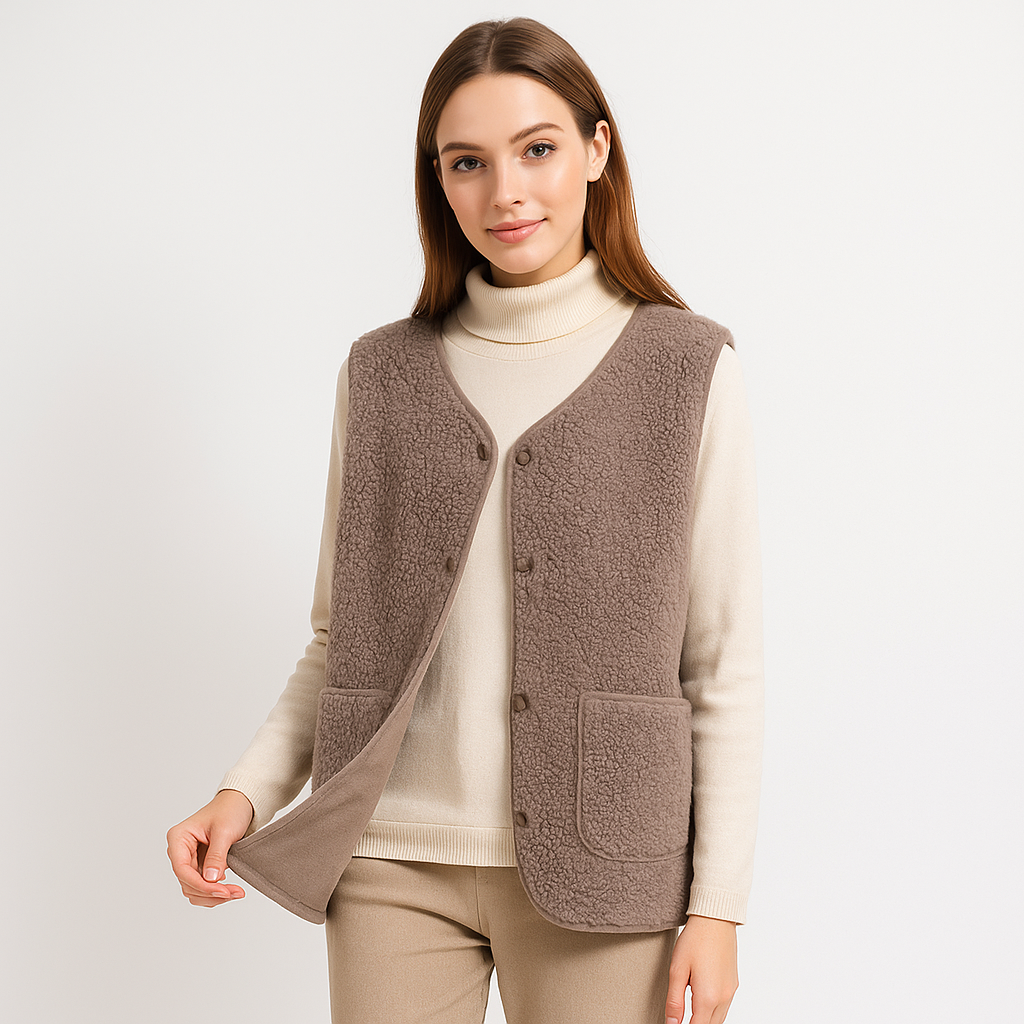 Veste Thermo en Fleece pour Femmes - Chaude - Confortable - Légère