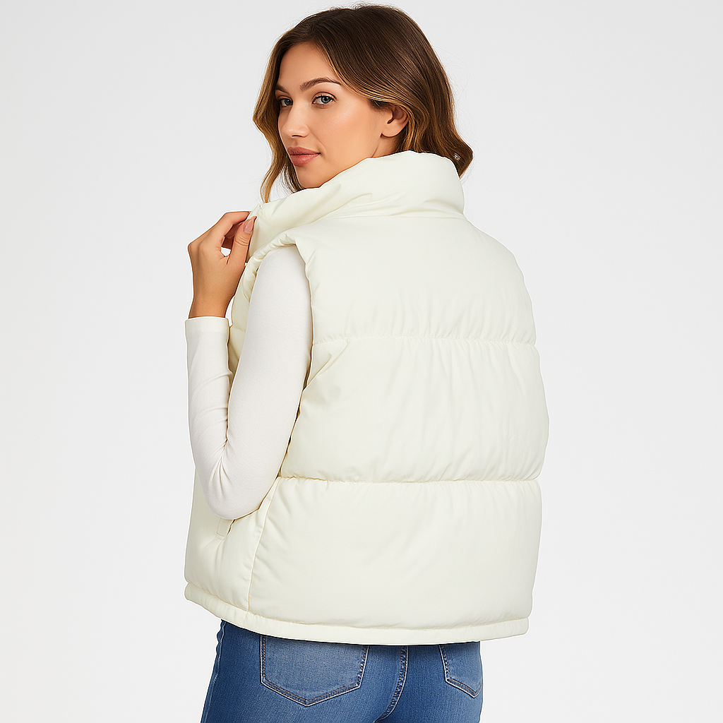 Gilet sans manches - Poches fonctionnelles - Fermeture éclair