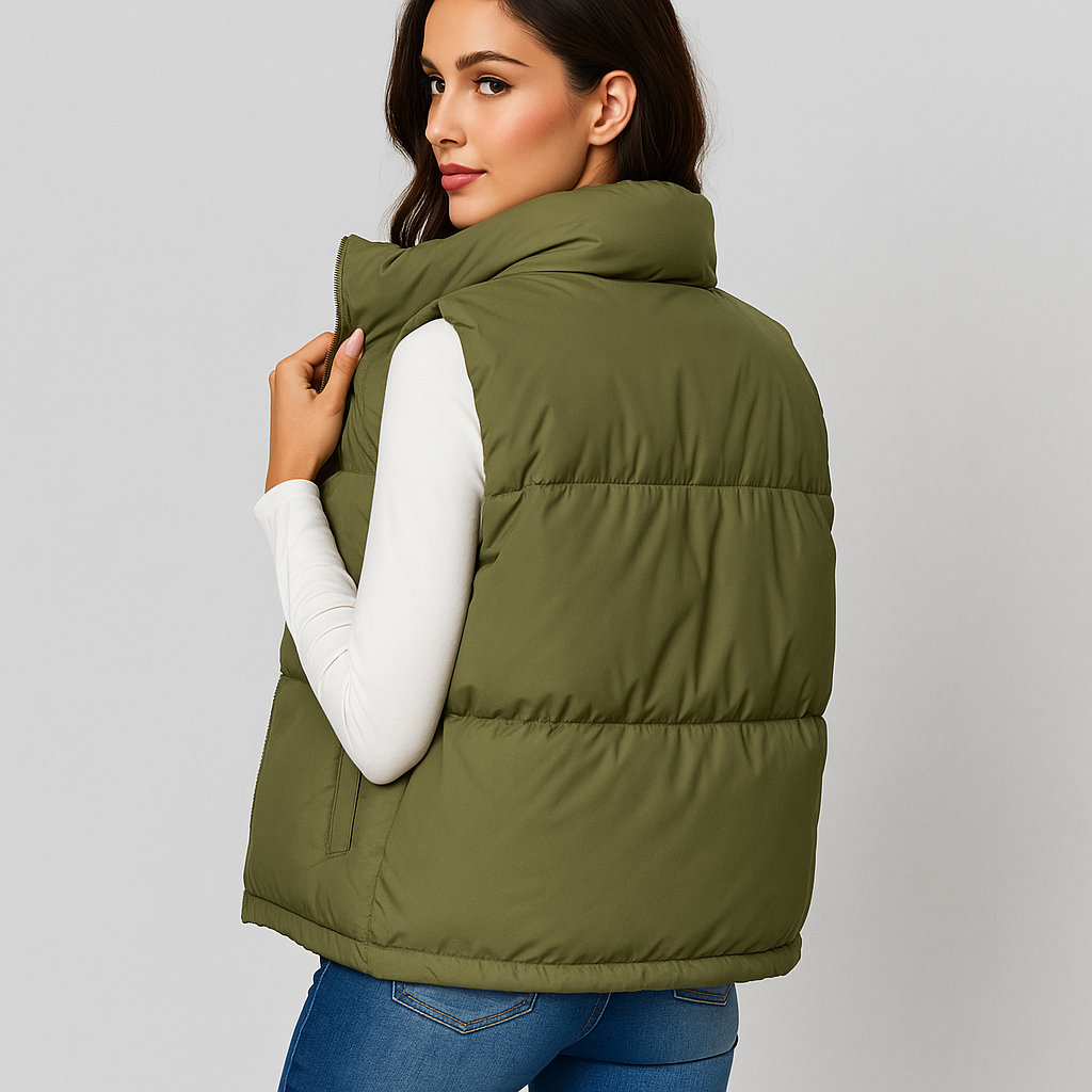Gilet sans manches - Poches fonctionnelles - Fermeture éclair