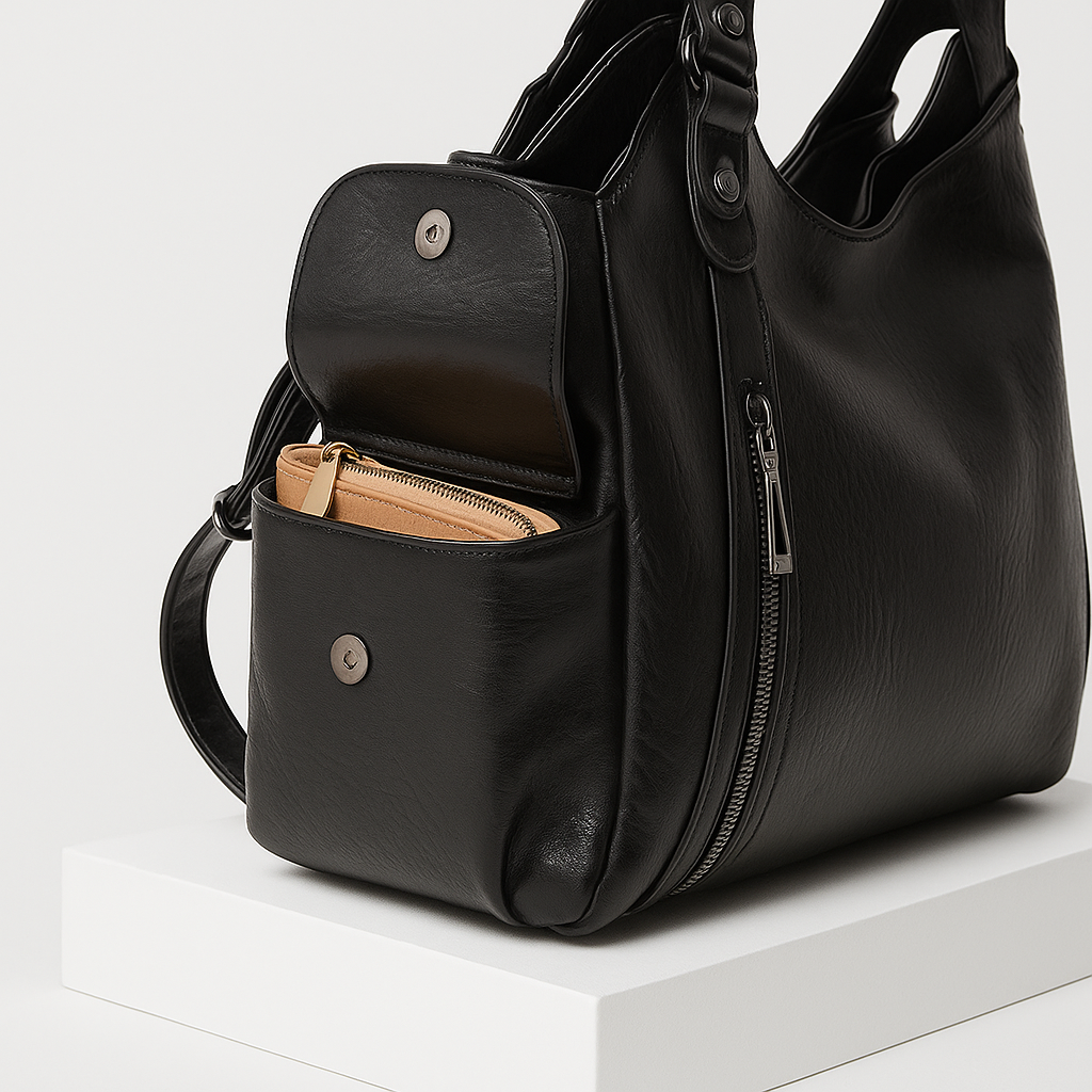 Sac fourre-tout cuir Novira élégant et pratique