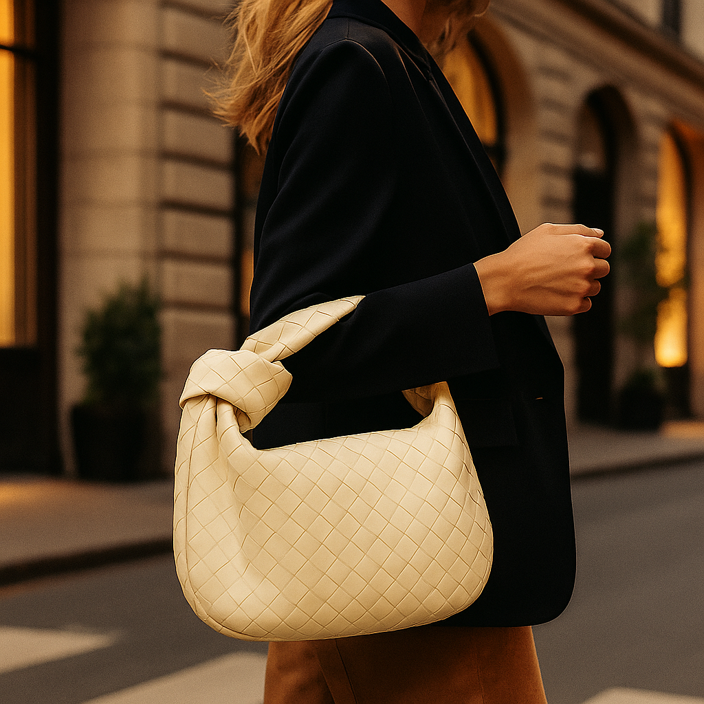 Aylia - Sac Tissé Élégant Femme