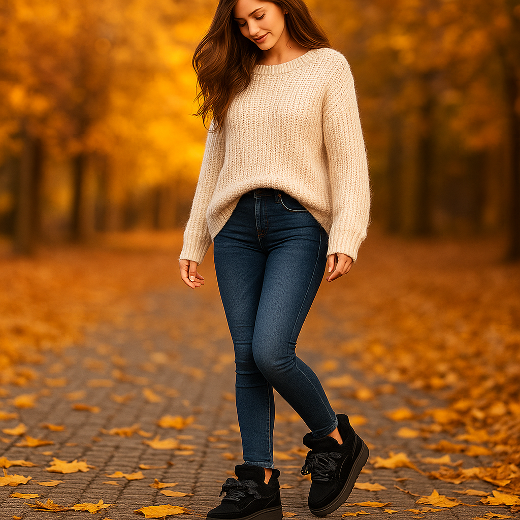 Bottes Automne Femme en Suède Confortables et Élégantes