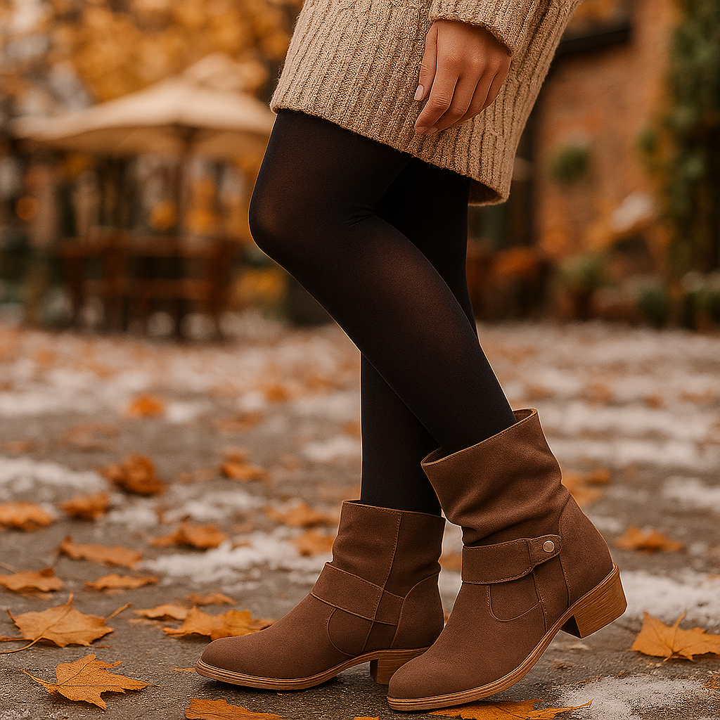 Bottes Courtes Confortables Femme