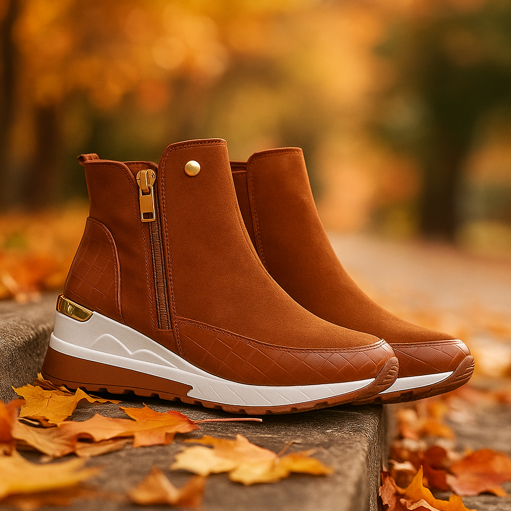 Fran – Bottines Hiver Orthopédiques Élégantes