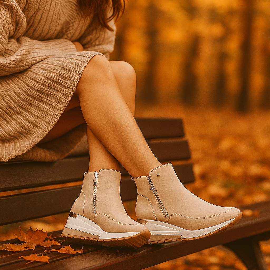 Fran – Bottines Hiver Orthopédiques Élégantes