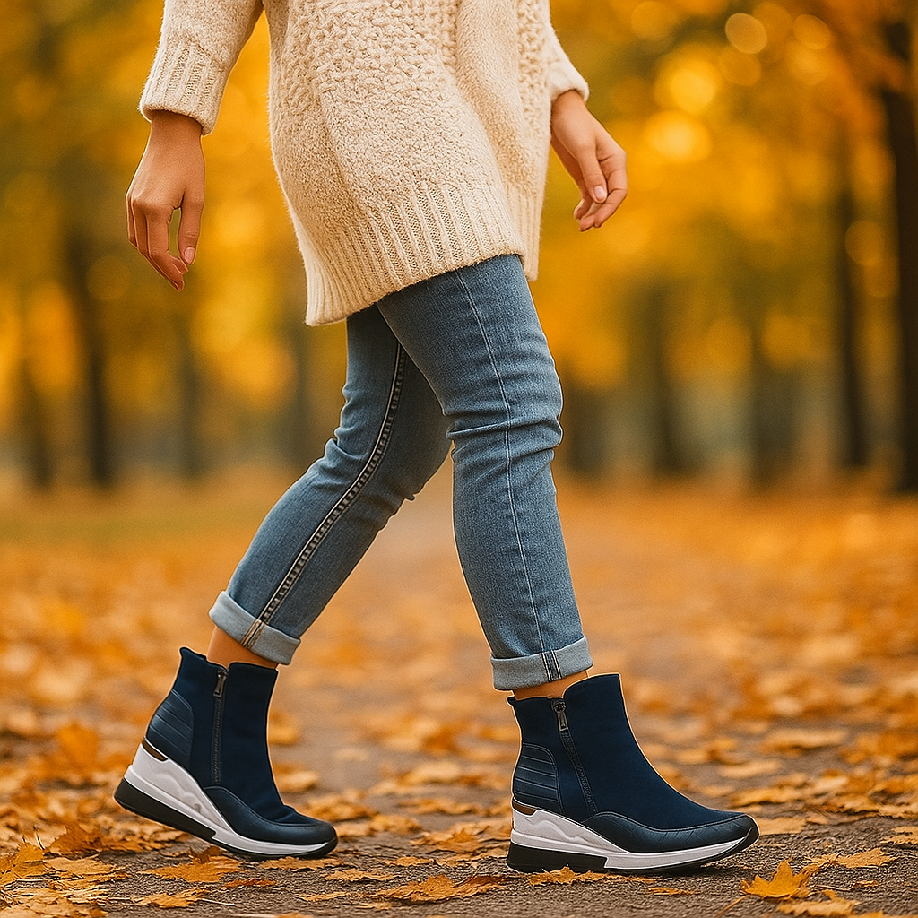 Fran – Bottines Hiver Orthopédiques Élégantes