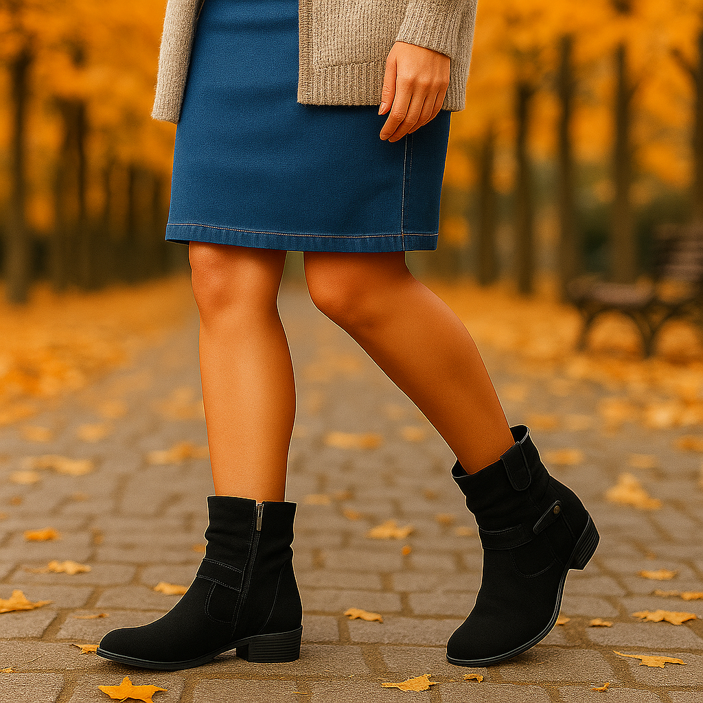 Bottes en Daim Femme – Confortables, Élégantes et Tendance