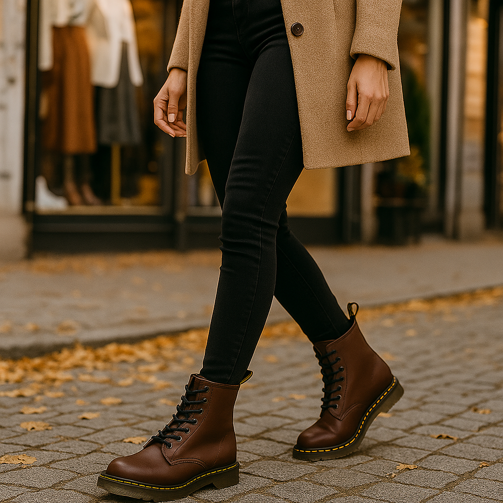 Bottes d’hiver en cuir pour femmes