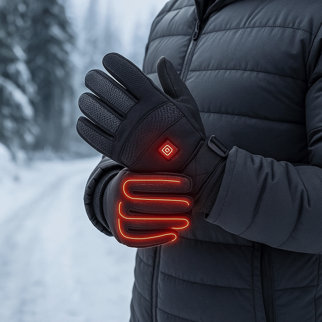 handschuhe zum wärmen Winter Handschuhe – Elektrisch, Touchscreen & Einstellbare Wärme – PARIS FEMME