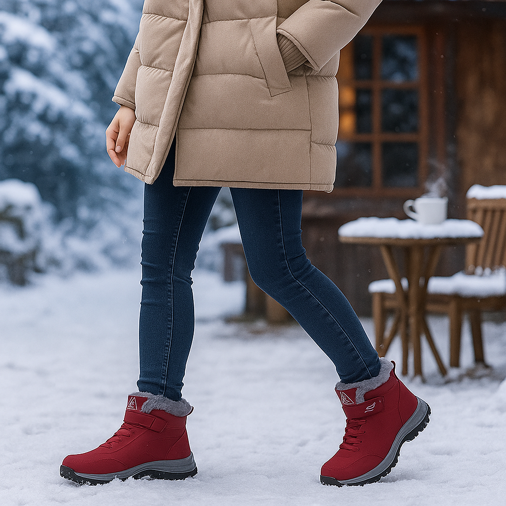 Ortopedické zimní kozačky s kožešinou – pohodlí a styl