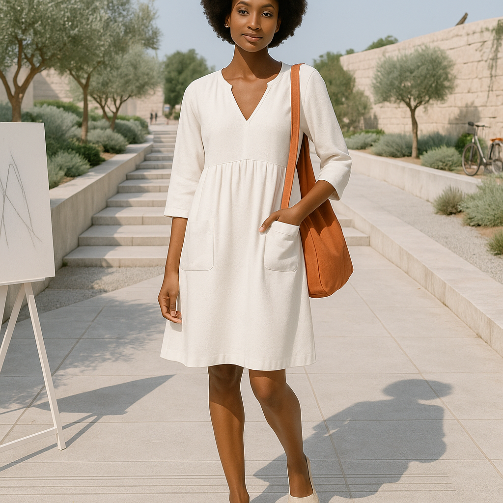 Robe Chemise Franca - Luźna - Oversize - Midi