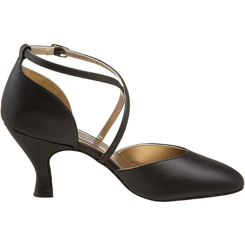 Chaussures de danse salon cuir véritable - Talons personnalisés-Chaussures-PARIS FEMME