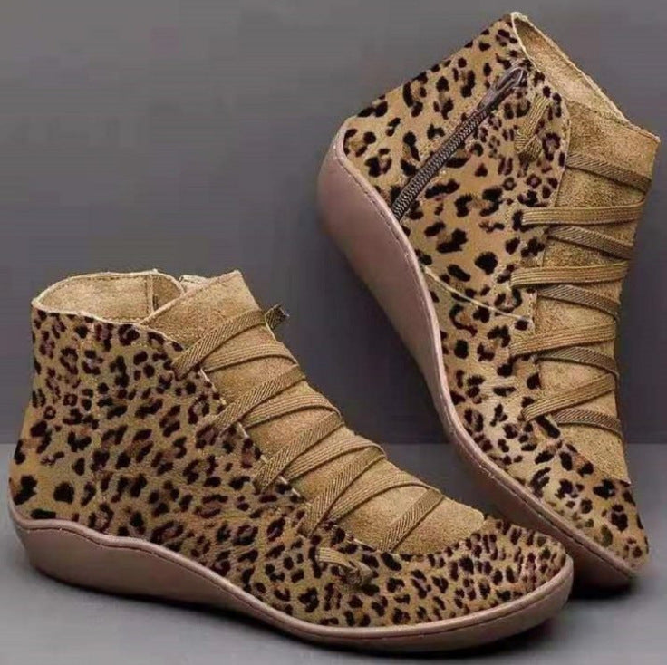 Botte plate décontractée pour femmes - Style chic - Confort optimal-Chaussures-PARIS FEMME