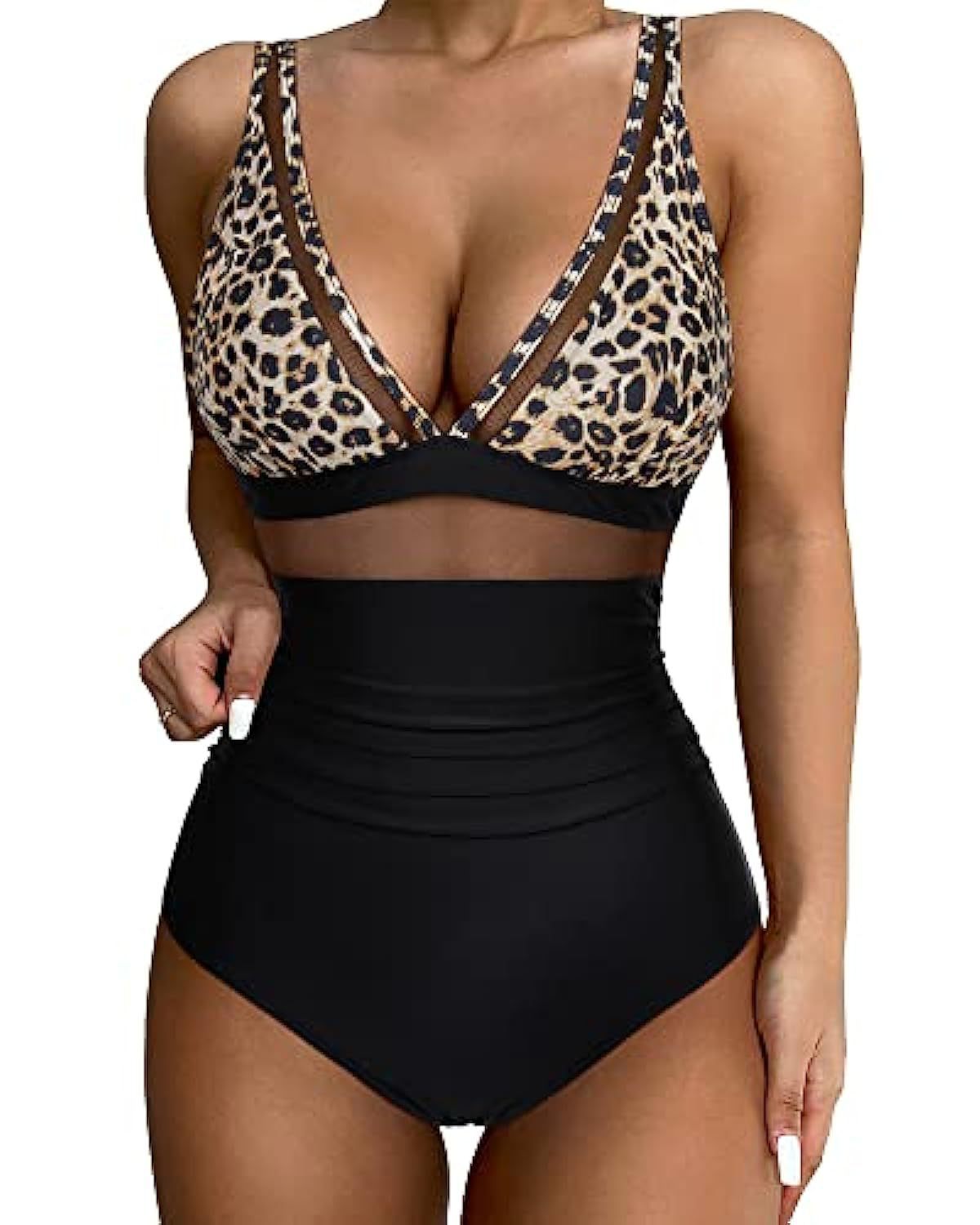 Juliet - Taille Haute Maillot de Bain - Élégance Aquatique-Maillots de bain-PARIS FEMME
