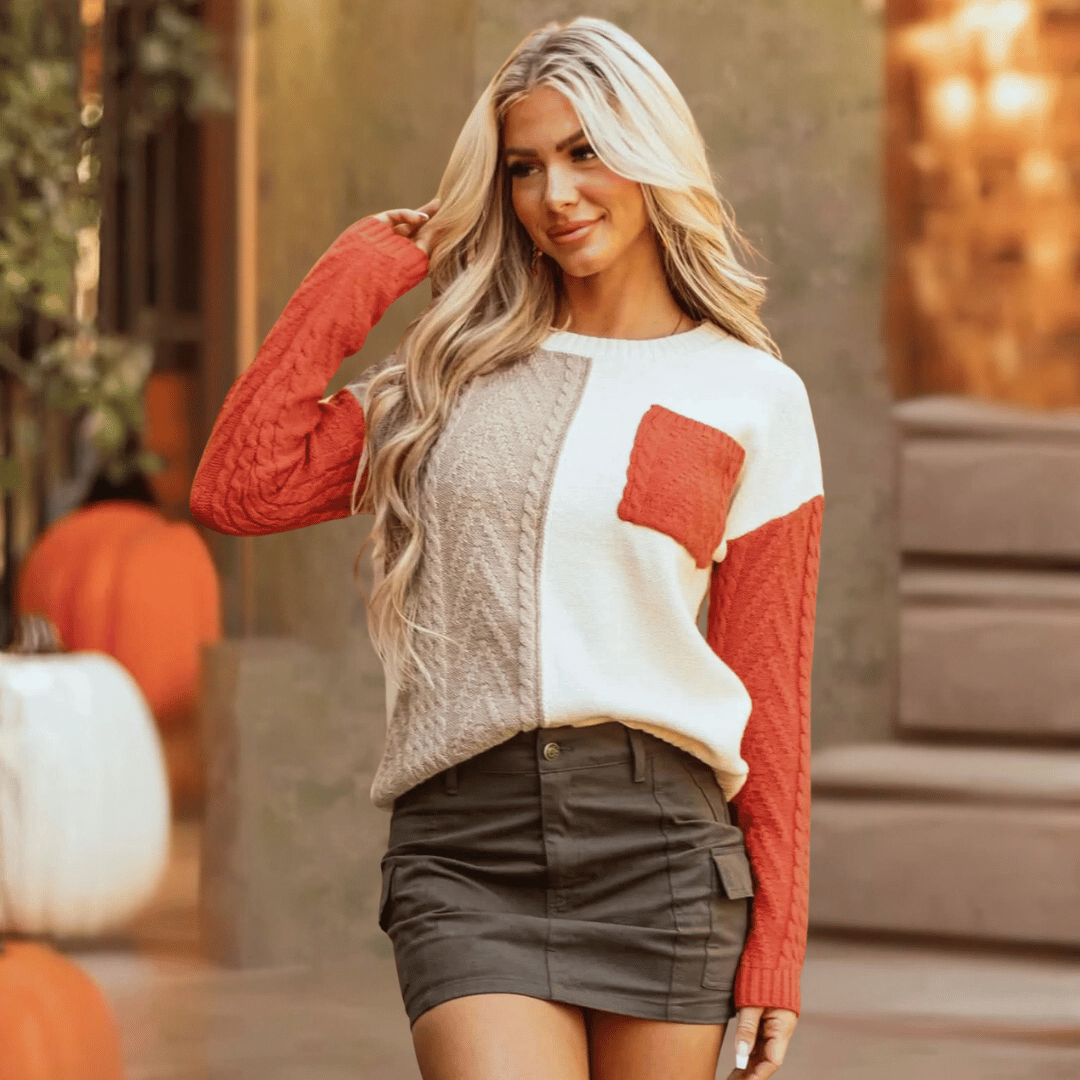 Pull Daisy-Pull Col Roulé pour Femme-PARIS FEMME