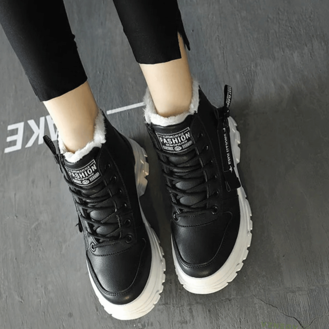 Nadja Bottes d'Hiver Rembourrées-Chaussures pour Femmes-PARIS FEMME