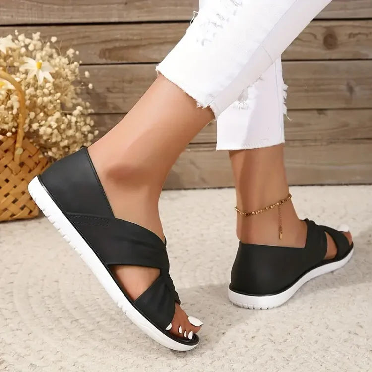 Rhea – Sandales pour femmes avec soutien de la voûte plantaire pour un usage quotidien confortable-Sandales-PARIS FEMME
