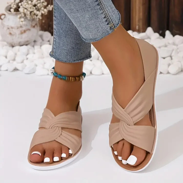 Rhea – Sandales pour femmes avec soutien de la voûte plantaire pour un usage quotidien confortable-Sandales-PARIS FEMME