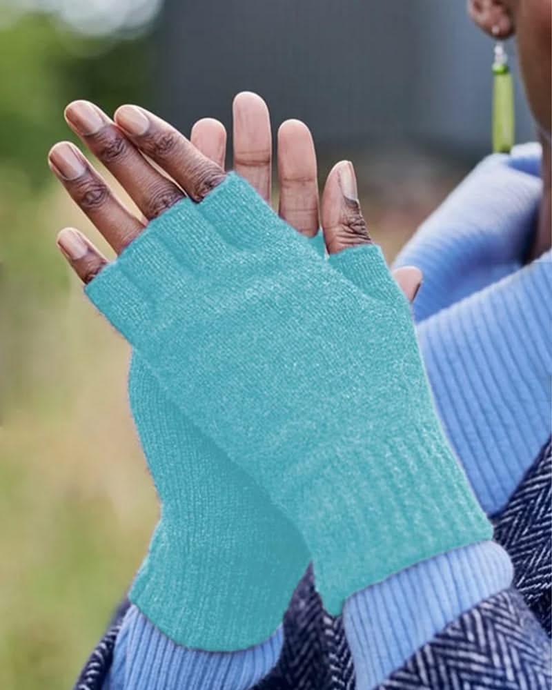 Gants unisexes à doigts coupés thermiques-ACCESSORIES-PARIS FEMME