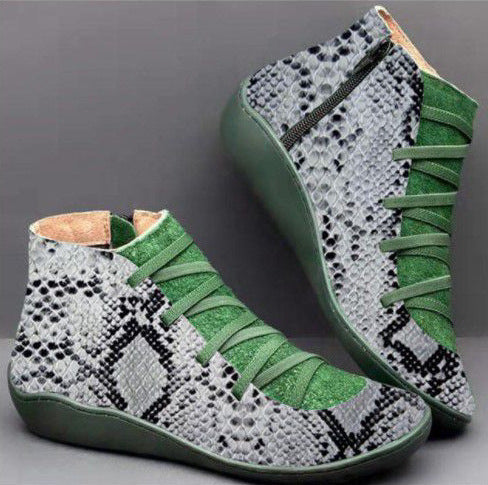 Botte plate décontractée pour femmes - Style chic - Confort optimal-Chaussures-PARIS FEMME