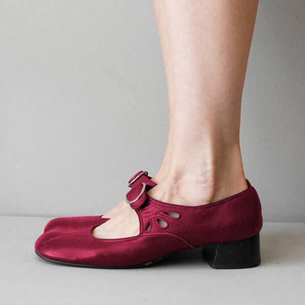 Sandales à Talon Cuir - Boucle Orthopédique Chic-Chaussures-PARIS FEMME