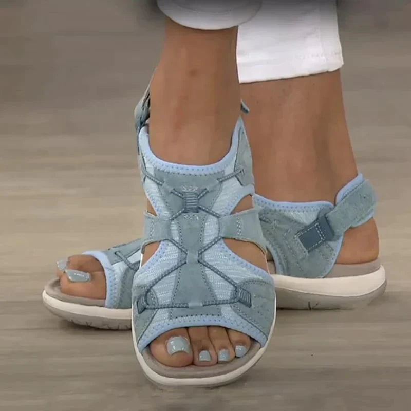 Sandales orthopédiques réglables pour femmes - Confort et soutien-Chaussures-PARIS FEMME