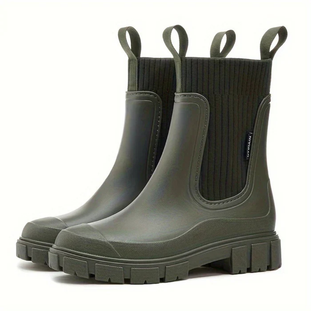 Bottes en caoutchouc tendance - Style - Pluie-Chaussures-PARIS FEMME