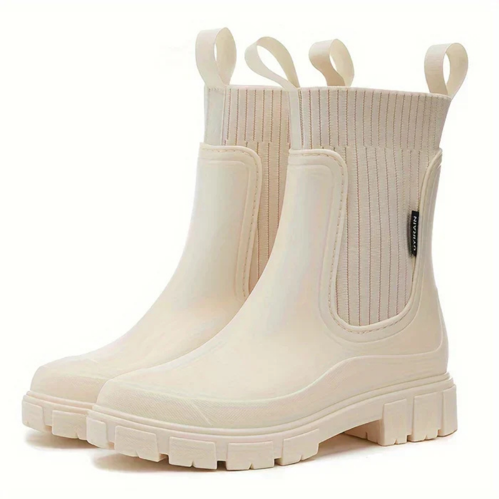 Bottes en caoutchouc tendance - Style - Pluie-Chaussures-PARIS FEMME