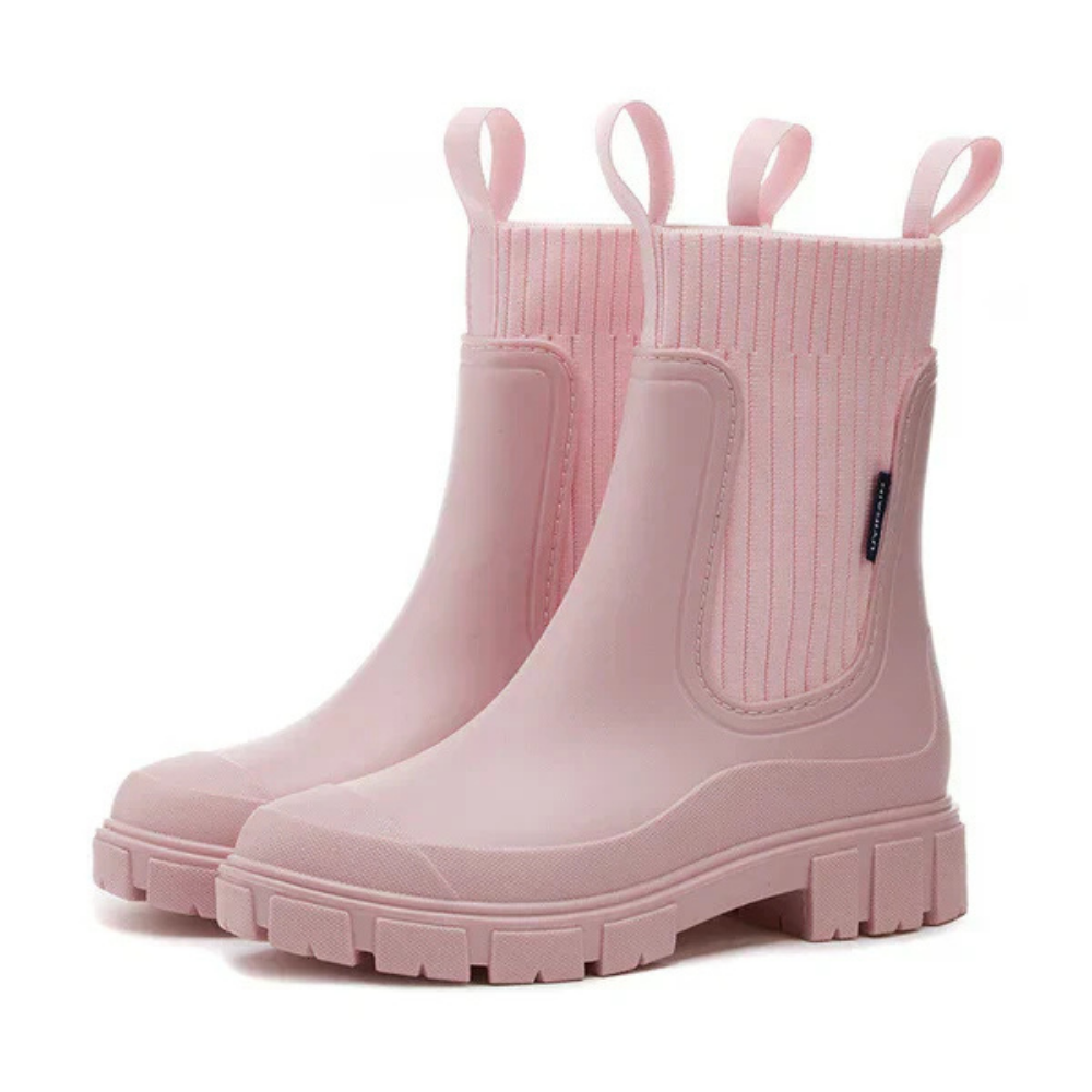 Bottes en caoutchouc tendance - Style - Pluie-Chaussures-PARIS FEMME
