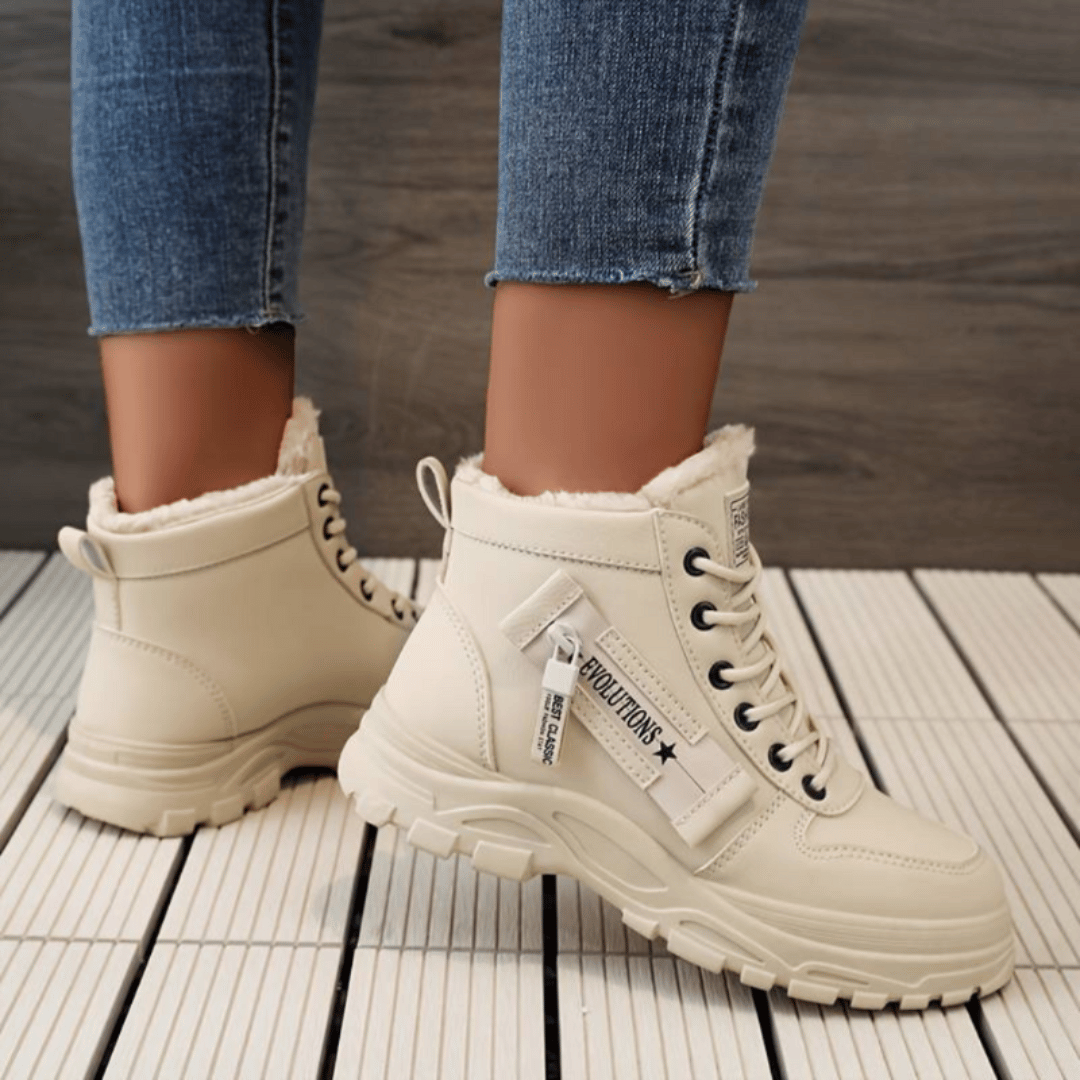 Nadja Bottes d'Hiver Rembourrées-Chaussures pour Femmes-PARIS FEMME
