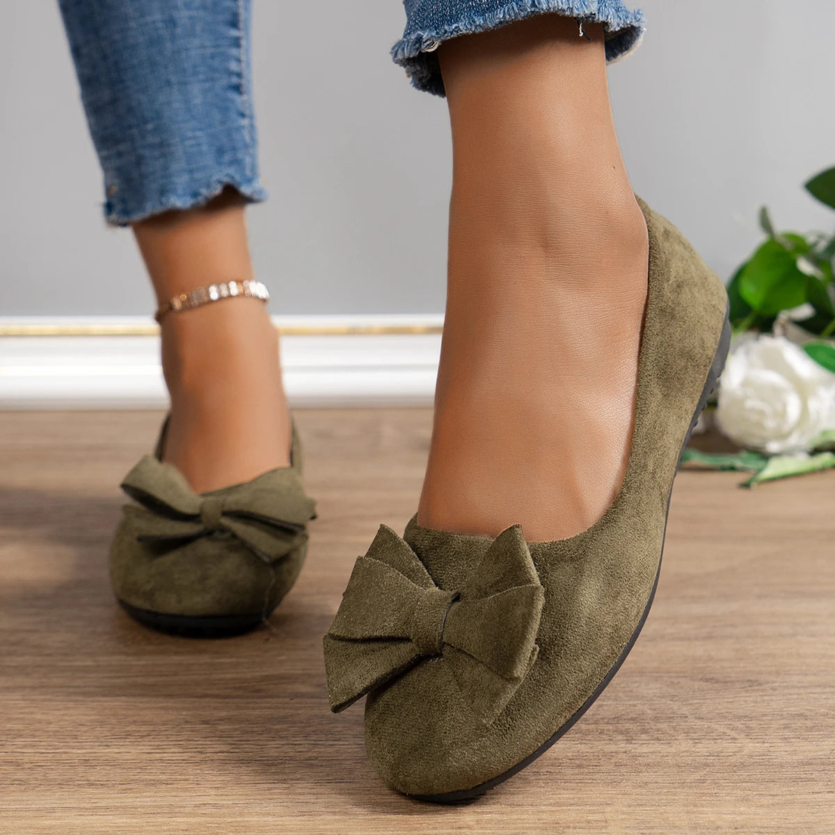 Mocassins confort femme Klyber avec nœud - Chic - Élégants-Chaussures-PARIS FEMME