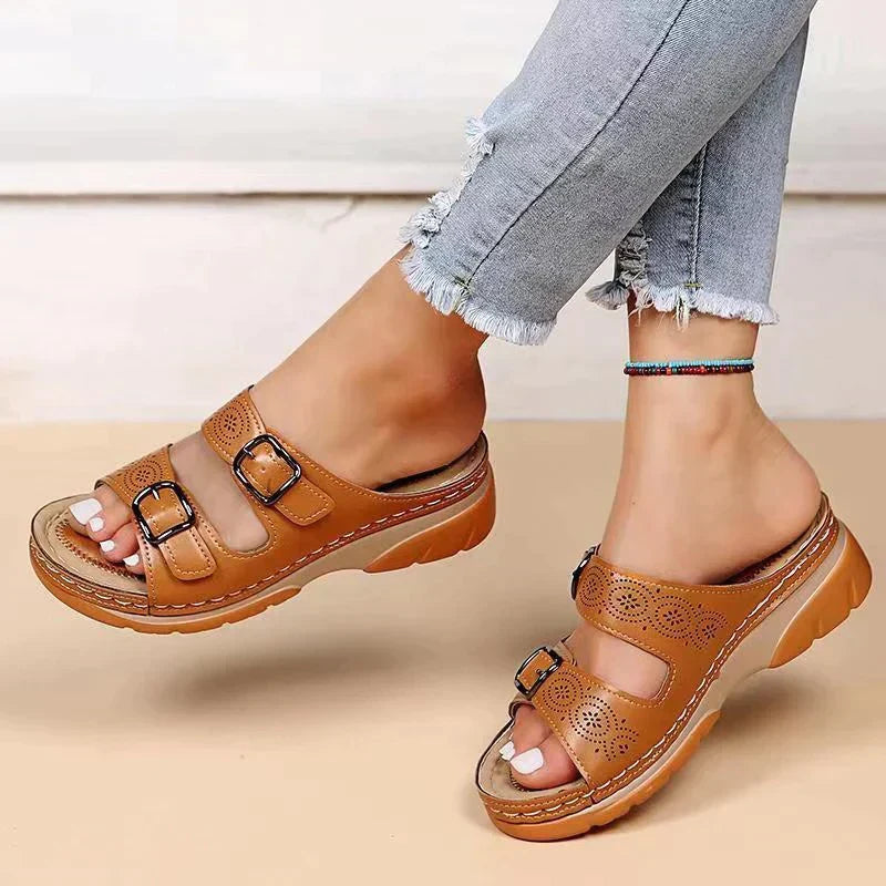 Sandales orthopédiques pour femmes | Confort-CHAUSSURES ORTHOPÉDIQUES-PARIS FEMME