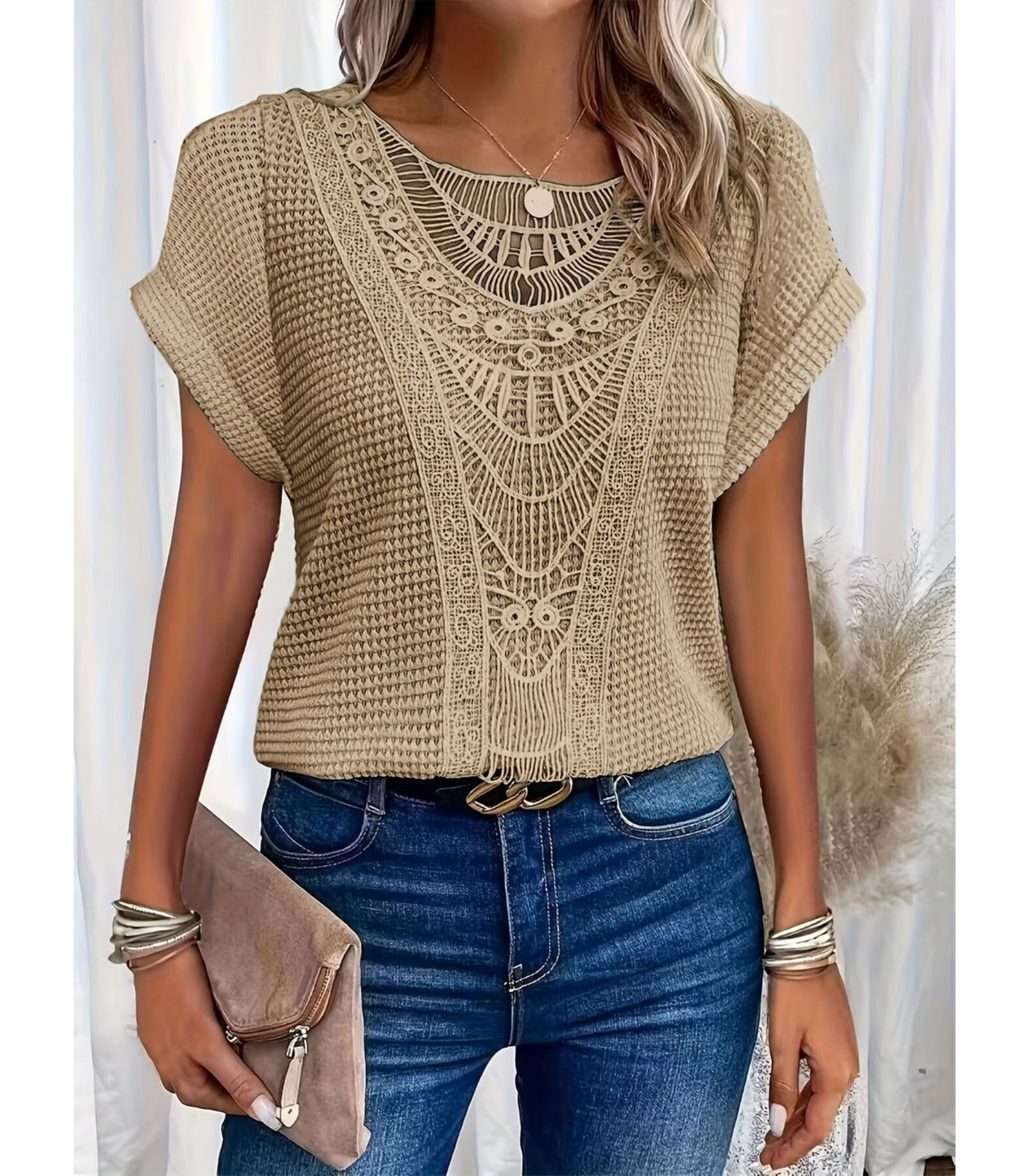 Madelief - Chemisier - Style élégant - Confortable à porter - Parfait pour toutes les occasions-Dames blouse-PARIS FEMME