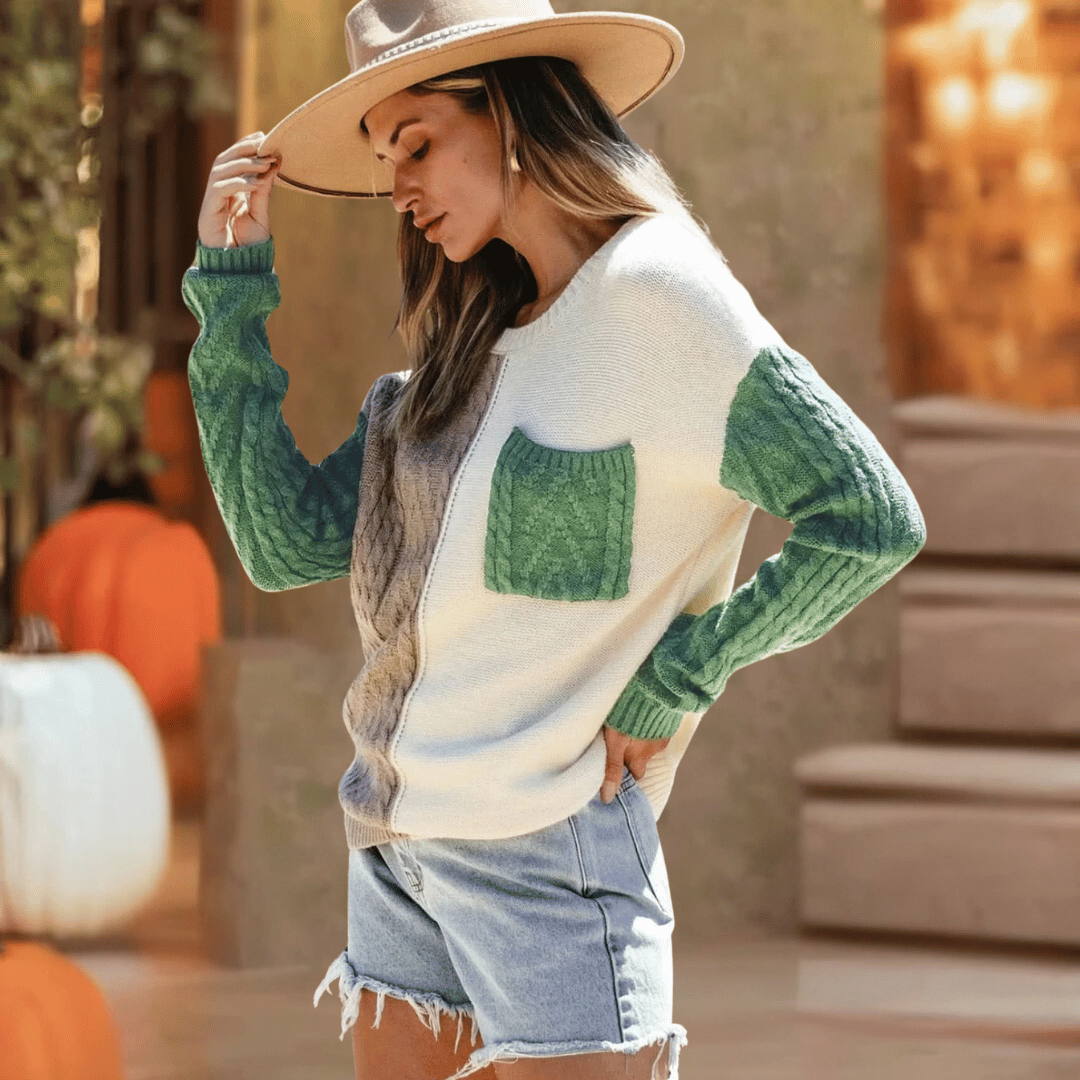 Pull Daisy-Pull Col Roulé pour Femme-PARIS FEMME
