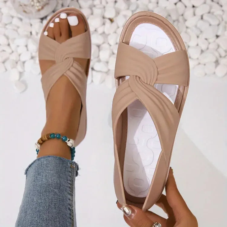 Rhea – Sandales pour femmes avec soutien de la voûte plantaire pour un usage quotidien confortable-Sandales-PARIS FEMME